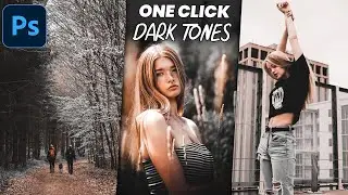 How To Edit BLACK DARK TONE preset Color Grading | Photoshop Tutorial