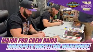 Major Pod Crew RAIDS Highspots Wrestling Warehouse!