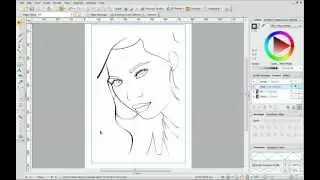 Serif DrawPlus X6 Tutorial - Pen and Pencil Drawing