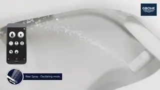 The GROHE Sensia Arena - one shower toilet, multiple features