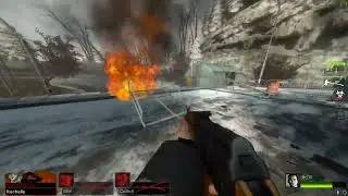 L4D2 singleplayer: Tank Run (Cold Stream) advanced