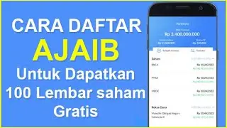 How to register on Ajaib Stock Account || stock trading app from Indonesia