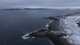 Над Териберкой 31.10.2021. DJI Mavic Air 2.