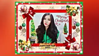 Editing Chrismast Picture Using PicsArt