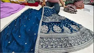 Chickpet Bangalore wholesale lehangas||single piece courier available