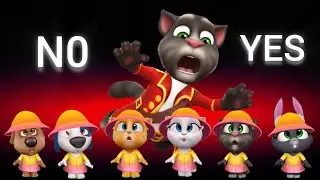 My Talking Tom Friends - NO OR YES - MR BEAST CHALLENGE - WATER
