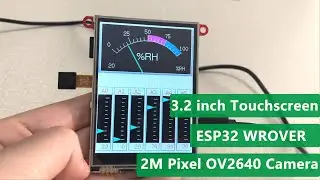 Demo: ESP32 3.2 inch TFT Touch With Camera