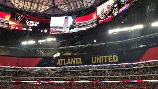 National Anthem  Atlanta Unitred F.C @Mercedes-Benz Stadium