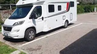 Area Servizio Camper in autostrada di passaggio per andare Verso Bolzano