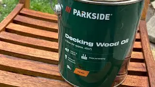 Using Parkside Decking Wood Oil