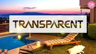 Transparent text effect in photoshop - photoshop tutorials