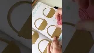Easter Basket Weekly Bujo Notes asmr 📔🖊 #shorts