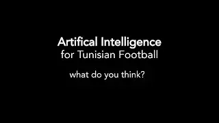 AI for Tunisian Football?