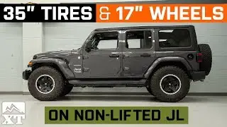 Stock JL Wrangler | 35x12.5R17 | 17x9 Wheels - W&T Fitment