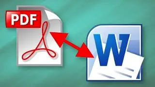 How to Convert PDF to Word | Word to PDF using Microsoft 365