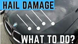 What To Do When You Get a Hail Damage On Your Car. Filing A Claim With Insurance & Hail Repair