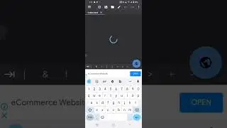 glowing text animation pure CSS using VS Code on mobile phone