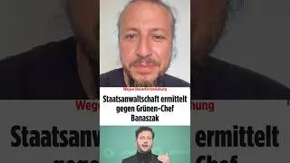 Berlin public prosecutor's office is investigating the Green Party leader. 