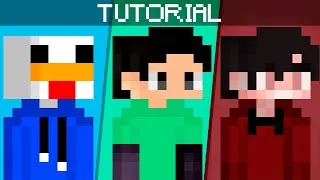 COMO HACER una foto de PERFIL de MINECRAFT Pixel Art RAPIDO Y FACIL 2022 *TUTORIAL*