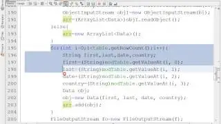 java Read Multi Record from File