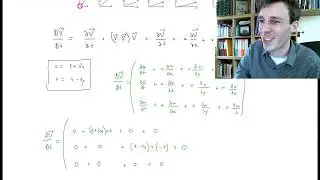 Calculating an acceleration field (Fluid Dynamics with Olivier Cleynen)