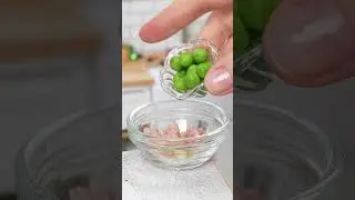 Приготовила Мини Оливье на Миниатюрной Кухне 🎄🥗  