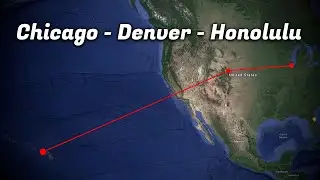 Chicago - Denver - Honolulu // Roblox Pilot Training Flight Simulator