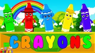 Crayon Colors Song For Preschool Kids By Bud Bud BUddies