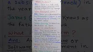 Introduction to Java Programming Language l What is Java? l JDK l Application Areas of Java 