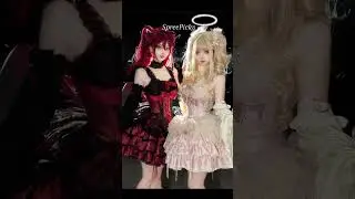 I can be your angel or your devil #dress #fashion #pink #devil #angel #dresses #fyp