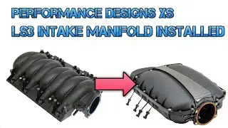 PD XS LS3 Manifold Installed