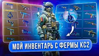 МОЙ ИНВЕНТАРЬ С ФЕРМЫ PRIME КС | СИНИЕ СКИНЫ С КЕЙСОВ В CS2 | НА ЧТО Я ЗАРАБОТАЛ С ФАРМА CS?