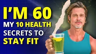 Brad Pitt (60) looks 35! This Is How I STOP Aging!