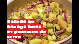 RECETTE : Salade aux harengs fumés et pommes de terre [Recette express]