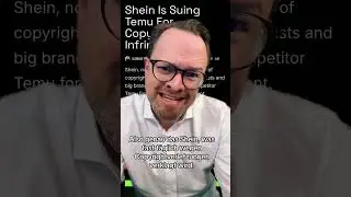 eicker.TV - Wer hätte das gedacht? Ausgerechnet Shein verklagt Temu wegen Copyrightverletzung!