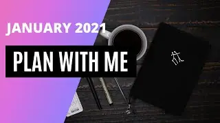 The Minimalist Bullet Journal Way - January 2021 Plan with Me