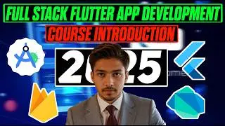 Full Stack Flutter App Development Course 2025 🔥| FREE Best Guide for Beginners |Dart+Android Studio