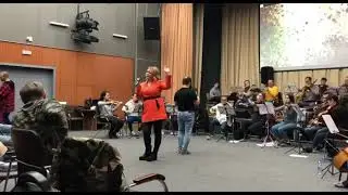 CHRISTINA Singer - London goodbye Live Session (Репетиция с эстрадным оркестром г. Екатеринбург)
