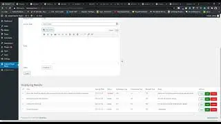 8  WordPress Plugin Development Tutorial :  Setting up the view edit and delete button