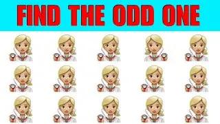 Find the odd one out emoji hard | spot the odd one out quiz