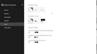 Windows 8.1 Use the Numeric Keypad to Move the Mouse Cursor On the Screen