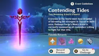[Genshin Impact] Event - Contending Tides (Don’t Sweat It)