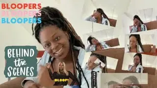 BLOOPERS FROM MY FIRST YOUTUBE VIDEO😂