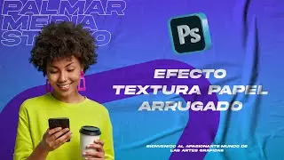 Photoshop Tutorial - Como diseñar un flyer con Textura Papel Arrugado en Photoshop