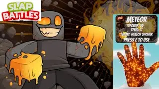 Slap Battles meteor glove edit