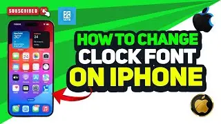 How to Change Clock Font on iPhone Lock Screen 2024