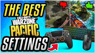 BEST WARZONE GRAPHICS, CONTROLLER, & MOUSE SETTINGS!!! Warzone Pacific / Caldera