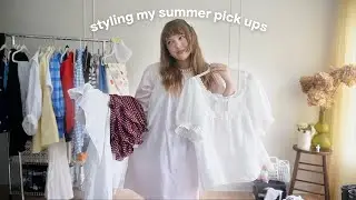 styling my dream summer wardrobe (a big clothing haul)