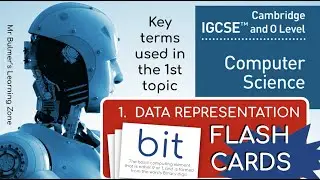 IGCSE Computer Science FLASHCARDS 1 - DATA REPRESENTATION REVISION