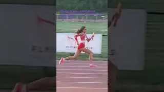 U 18 girls 4x100m relay final, Speeds Academy A 46.46 Quest sports A  47.66 Flying Angeles A 48.40.